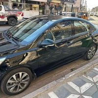 اكسنت موديل ٢٠١٥ اللون اسود حجم المحرك ١٦٠٠ تخم تاير وصدر وتبريد السيا...