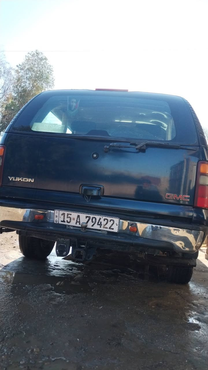 السلام عليكم ورحمة الله وبركاته
جيمسي يوكن موديل 2000 رقم دولي بأسمي محرك 6100 كير 1000 منظومة غاز 80 لتر السعر 80$ الاتصال ***********  بغداد شعلة الصدرين
