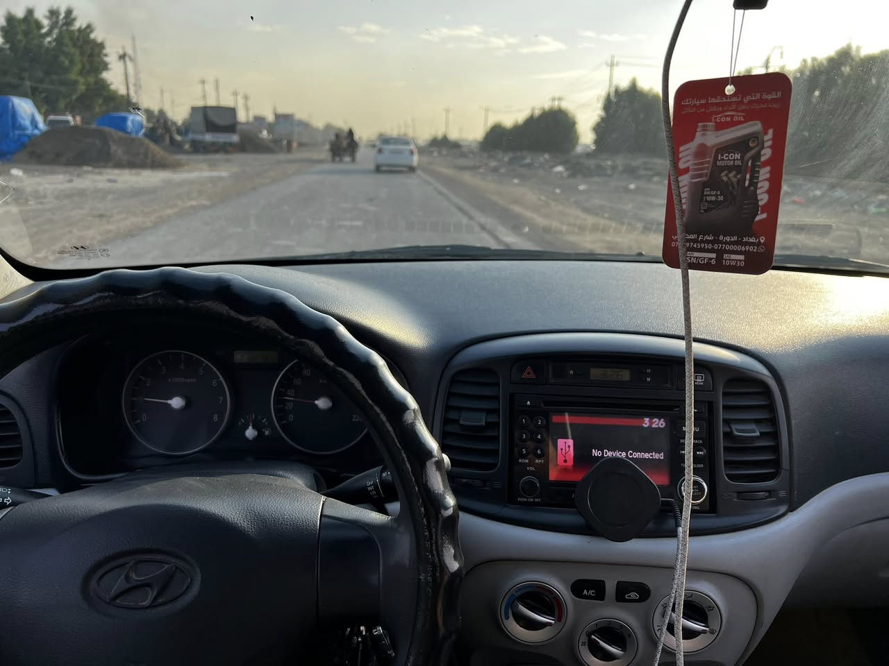 سلام عليكم
اكسنت 2010 خليجي 

ماشية 183 الف 

كير مكينة مكفولات 

بيها صبغ بنيد وتبديل جنطة نفس اللون 

سيارة باسمي هزة بشهر رابع تخلص رقم جديد قبل شهرين مبدلة مصفرة غرامات ترايها وين متريد

مكانها بغداد الدورة 

السعر 84 مجال بسيط حك الجية 

***********
