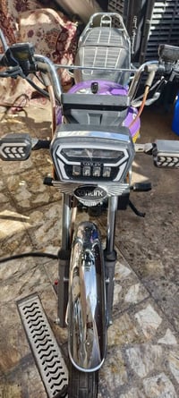 دراجه سونليك شحن بطارية (ليثيوم) مو حامض ❗ دراجه ماشيه 6 الاف ونص حقيق...