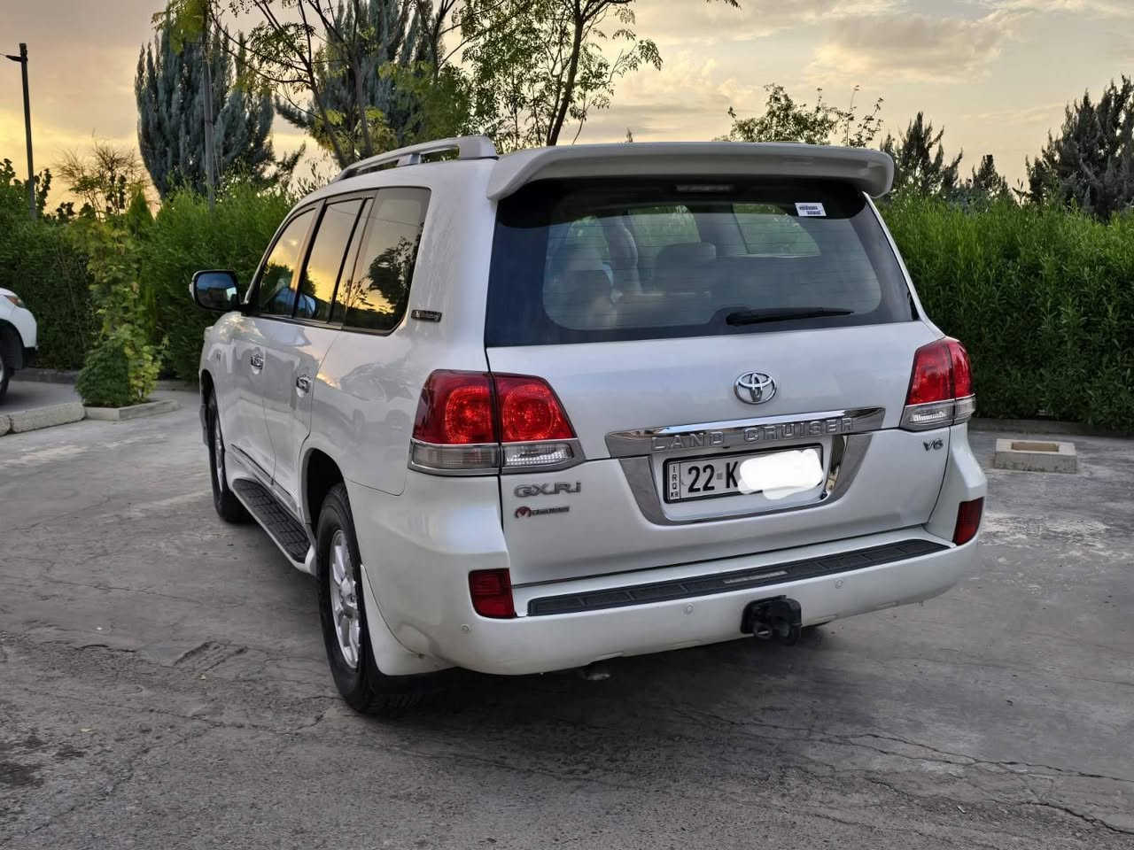 تۆیۆتا لاندکرۆزر  2011 
مواسەفات GX.R V6
 وەنەوشە
ستینی
قەپات مواسەفات 
سیستەمی غازی ئیتالیم دەرەجە یەکم بۆ بەستاوە 
بی سبوخە  

سعر لە کۆمێنت داوابکە ڕاستەخۆ بۆت دیت 📩 

سەیارەیەکی زۆر خاوێنە 
گێر و مەکینە تەبرید هەمووی بەشەرت
رەقەم و سەنەوی و هەزەیی نوێیە .
رقم هەولێر 
شوین هەولیر 

ژمارەی خاوەنی 
***********
