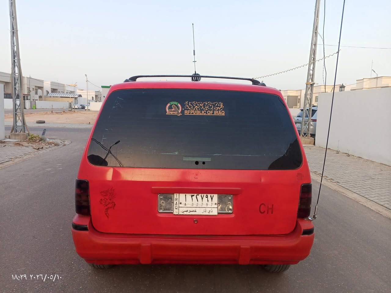 اقساط اقساط اقساط 
كلايزر للبيع سنويه مجدده راعيه بالنجف مشروع وطني سياره بيه مكينه وكير ياباني تخم تاير بيه جديد وباتري جديد بيه نواقص بسيطه فقط للاستفسار *********** واتساب

