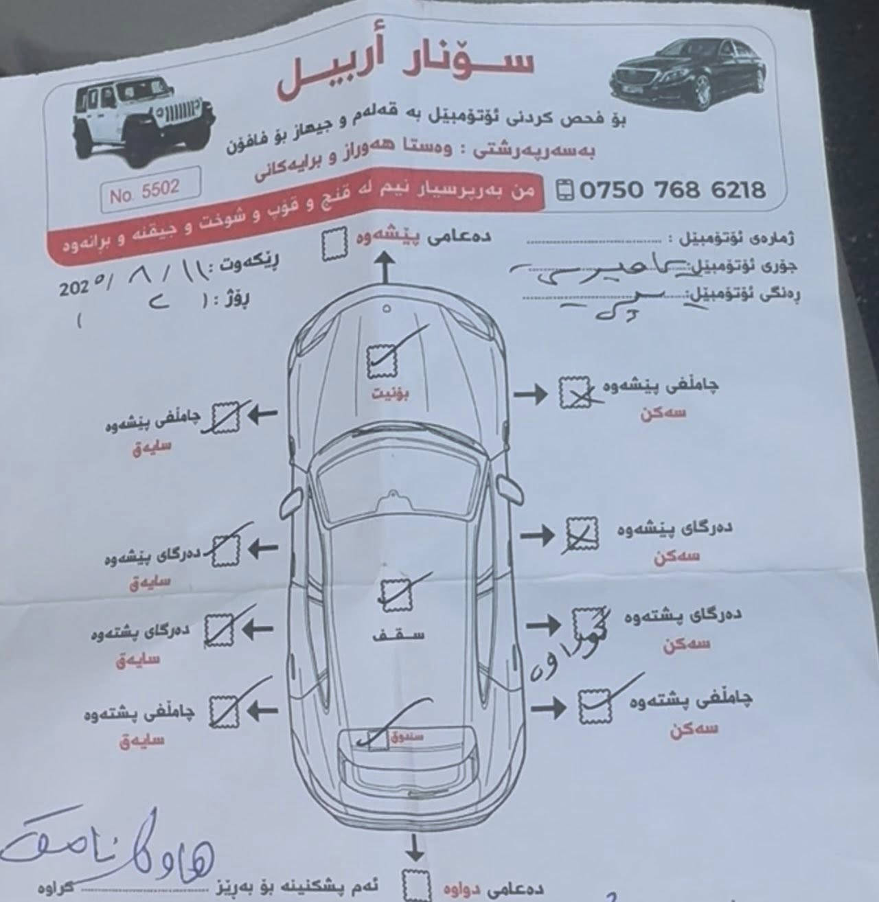 تويتا كامري موديل 2020se جاملغ وباب سبوغ  سيارة بسمي مابي اي عيبب سعر 185$. 0773115664.  ***********.
