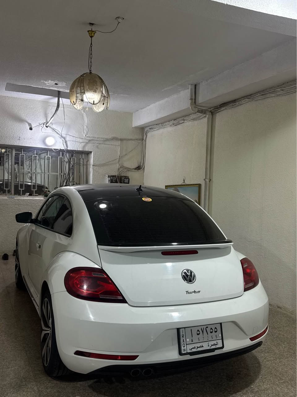 بيتل 2019 
مكينه 2.0 tsi turbo 
وارد امريكي حادث جاملغ وبنيد مكينه وكير مكفولات 
مواصفاتها : + abs + cruse control + شاشه لمس +كامره قلاب + شادلها عطاس توربو ولايت ليد ومنظومه ليد + مواصفات اضافيه … 
رقم بصره شبه مميز مشروع وطني تحويل 
السعر 110
بيع او مراوس 
مكان السياره البصره *********** البصرة, العراق
