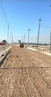 للبيع قطعت ارض مساحة /100/ واجها 10/ نزال /20/ عنوان الرض الزمبرانية /...