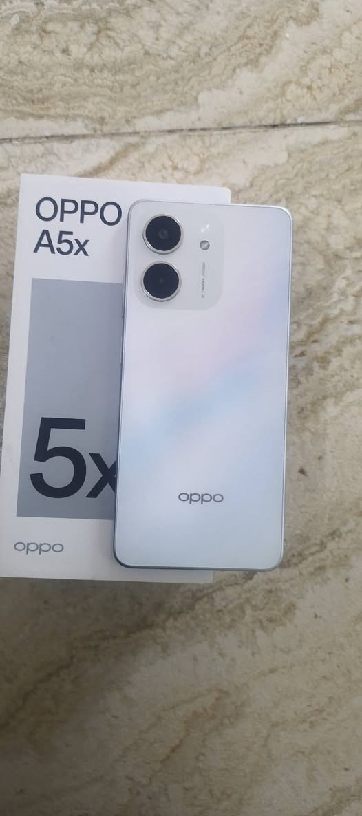 البيع  Oppo A5x جهاز جديد ما مستخدم قليل شاحن 45واط 🔋⚡ ذاكر128 رام 4 بطاريه دبل شريحه
 5000 ملي أمبير مقاومة ماء💧54 
مقاوم كسر ضده كسر تقريبا 
صوت 🔊 ستريو عالي كامرا 50 ميك بكسل كل غراض وياي  سعر 150وبيه مجال بيصط


**إذا كنت صاحب هذا الإعلان وتريد حذفه لأي سبب، رجاءا أرسل رسالة إلى الدعم الفني**