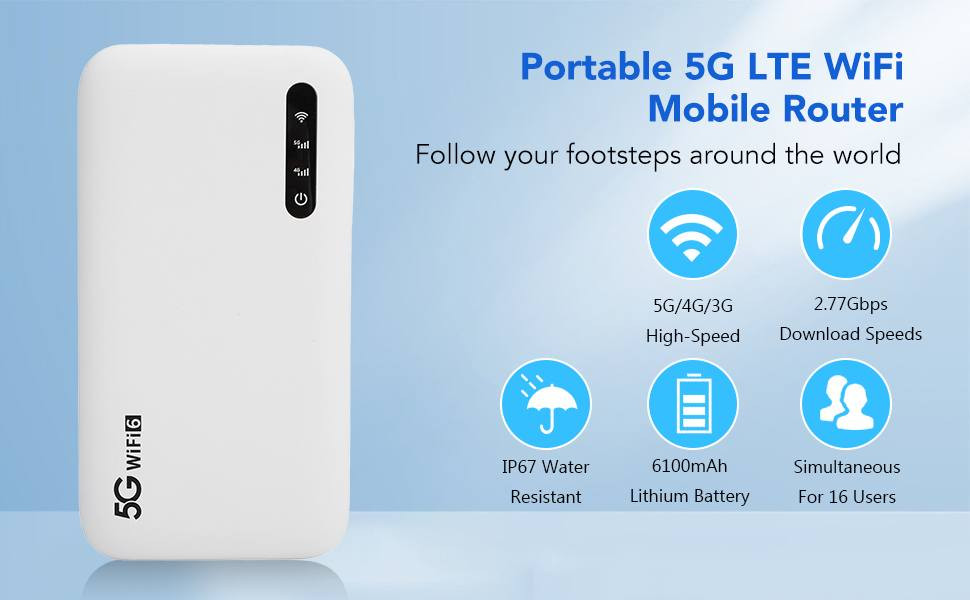 راوتر محمول 4G / 5G
يبث ترددين 2,4-5,8 
وايفاي 6 
اهم ميزة بي يدعم Esim  بس بصراحة ما جربتها لان لازم اجيب باركود جديد 
جهاز بدون ملحقات
بطاريته 6100 ملي 
شحن تايب سي 

السعر ٧٠ واصلك


**إذا كنت صاحب هذا الإعلان وتريد حذفه لأي سبب، رجاءا أرسل رسالة إلى الدعم الفني**
