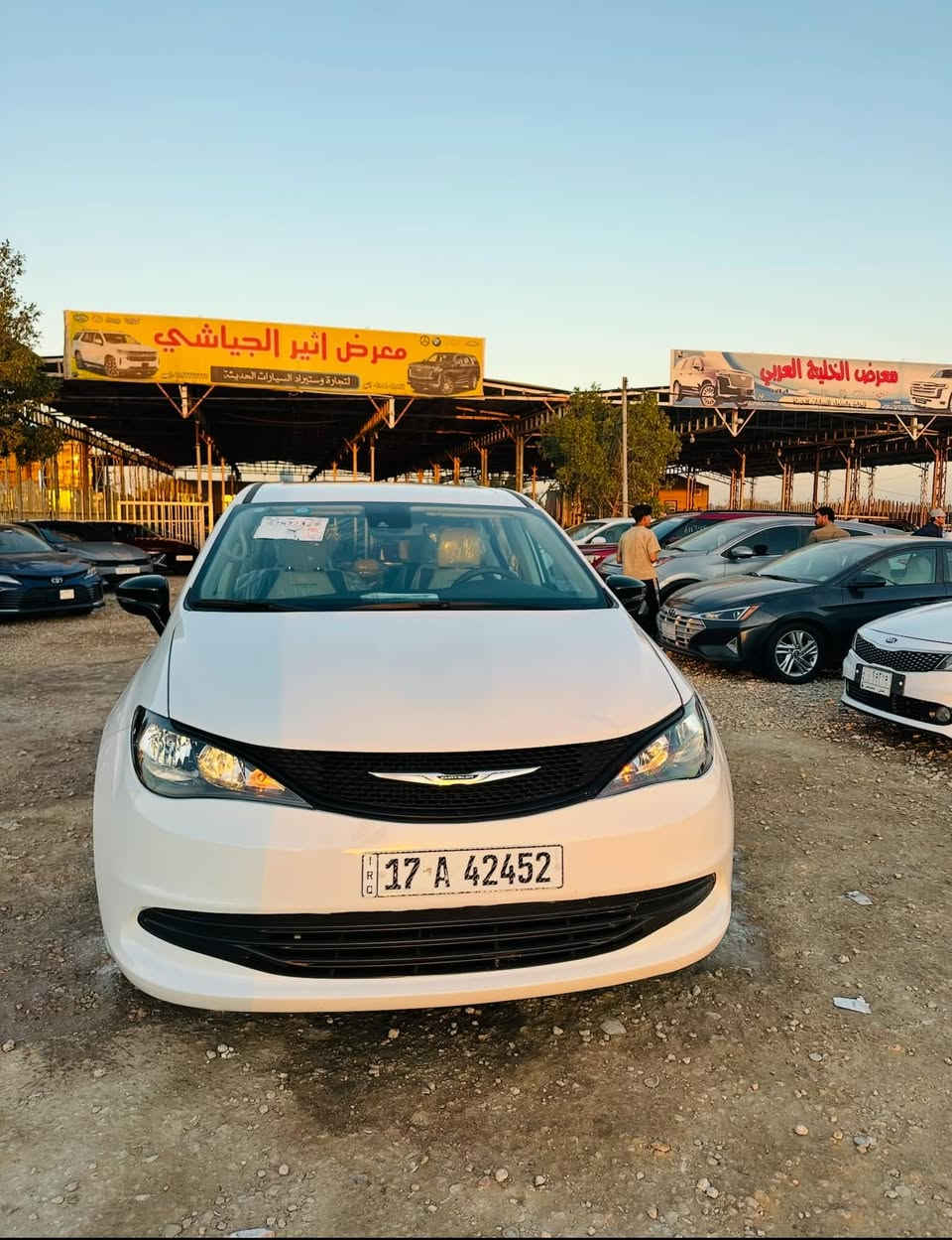 للبيع او المراوس 

باسفيكا فياجر 2024 امريكي 
مرقم مثنى شهداء 
حادث بارد بلبنيد فقط 
مكينه 6V سبعه راكب 
السعر 225$
العنوان المثنى الرميثه معرض اثير الجياشي 
التواصل واتساب فقط 
*********** 
*********** 
***********
