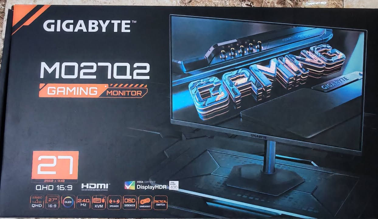 مونيتر الالعاب 

gigabyte mo27q2

OLED

2K 1440p

27 inch

240 hz

0.03 ms

HDMI 2.1

HDR 400 true black

KVM

Speaker

Free sync 

نظافة 100%

مستخدم كلش كلش قليل حتى كيبلاته ما طالع من لايلون..

سعر 825 الف دينار

مكاني كركوك.


**إذا كنت صاحب هذا الإعلان وتريد حذفه لأي سبب، رجاءا أرسل رسالة إلى الدعم الفني**