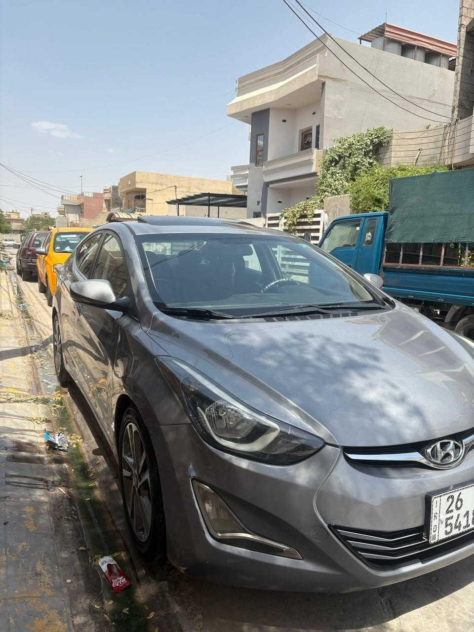 النترا 2016 فول مواصفات لمتد بصمه تشغيل فتحه بالسقف كشن جلد تدفئة كشن فول فول
رقم صلاح الدين مشروع وطني رقم انكليزي باسمي شرط التحويل والغرامات
سياره قطعه وحده مبدل بدون دواخل صبغ عام تغير لون فقط بدون حادث شرط الفحص لادواخل ولا شواصي ولا حادث سياره مال بيت حيل نظيفه منضومه غاز السياره
كير محرك كهربائيات بالشرط كله
السعر شده 100$ 
مكان السياره كركوك ***********
