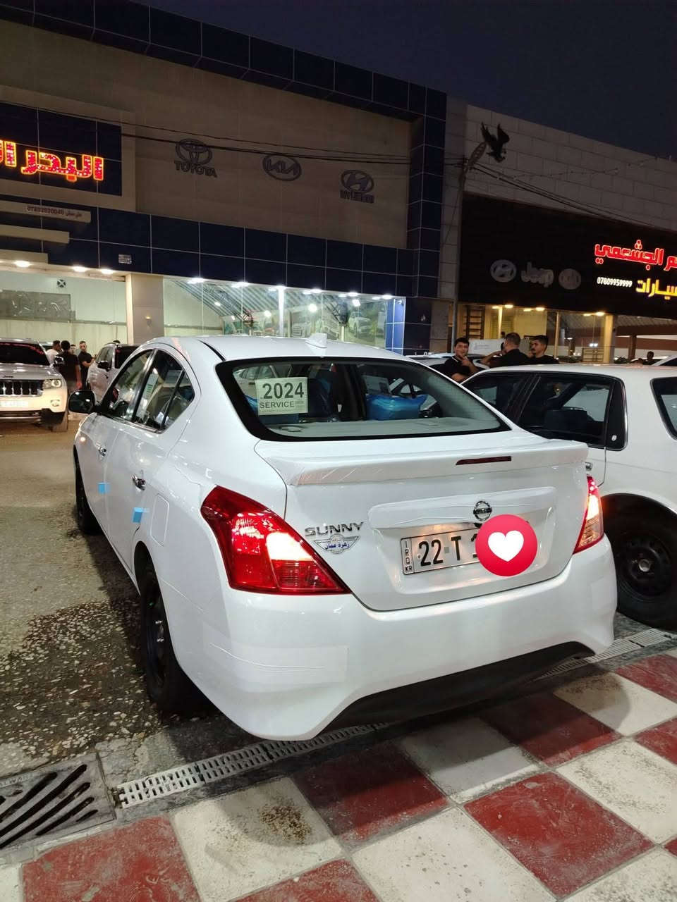 نيسان سني هندي 2024
مكفوله كفاله عامه ولاملاحظه بيه 
رقم اربيل الدولي 
فول مواصفات 
شاشه 
ماشيه 20 الف حقيقي 
سياره جديده بعده بحاله الشركه حتى سبير مانازل 
السعر123$
اللاستفسار اتصال ع الرقم ***********
العنوان :حله مركز مدينه
