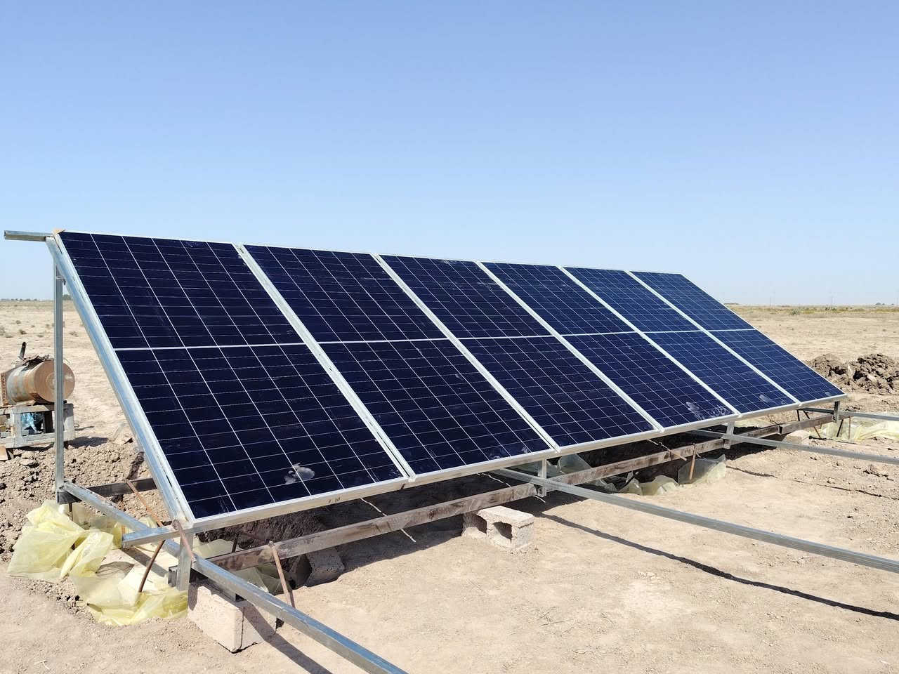 موقع اخر يودع الانقطاع المستمر للتيار الكهربائي
حيث تم تجهيز مزرعه🏕 بمنضومه طاقه شمسيه🌅
بمقدار 30A ليلي نهاري بالاعتماد 
1- انفيرتر من ماركه Deye 10kw 
2- بطاريه من ماركه Svolt 16Kw 
3- الواح من ماركه لونجي himo x10 
 للحجز و الاستفسار تواصل واتساب
قسم الصيانه/***********
قسم المبيعات/***********
