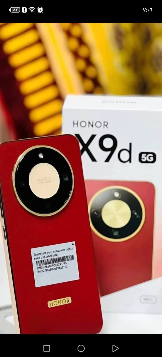 السلام عليكم
HONOR X9d
جهاز مستعمل  20 يوم فقط
مع جميع ملحقات 
شاحنة 66 واط 
توصيل ماعندي 
بغداد الشعب 
السعر  340 قفل🔐🔐🔐🔒 رجاء 
وهذا رقمي   ***********
