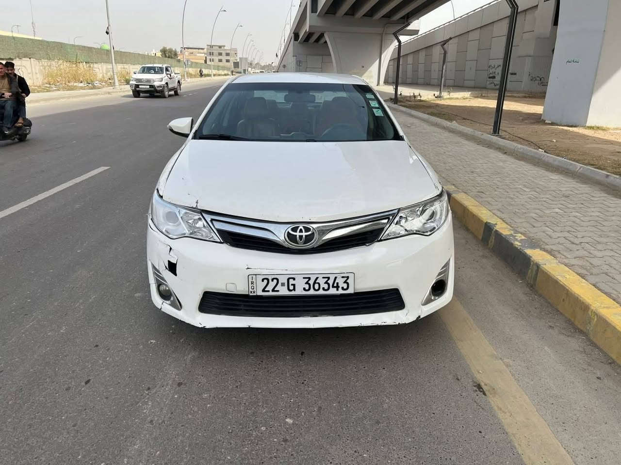 السلام عليكم خوان للبيع تيوتا كامري خليجي موديل 2013 رقم اربيل دولي تحويل مباشر سنوية وهزة جدد السياره بيهة حادث ابيعها علة حادثهة شغاله وتمشي كير ومكينه جدد السعر مناسب لشراي  الاستفسار الاتصال *********** مكان بغداد بغداد, العراق
