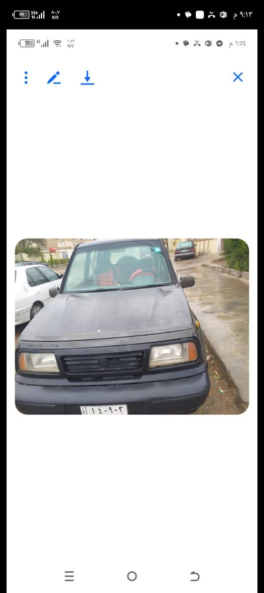 سازوكي فيتارا موديل 93رقم صلاح الدين مشروع وطني سنويه ل27شرط التحويل مكينه وكير بلاديات زينات كهرباء زينه تاير وسط حداديه زوينه يعني فوك الوسط اخوان ملاحظه يرحم والديكم السياره موديل قديم قديم يعني مااكفلهه الك كلهه بس اكفلك شرعياتهه وشرط التحويل ثاني يوم اذا حاب المشتري سعر 23ورقه قفل مكاني ديالى شهربان ***********
