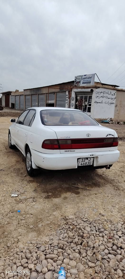 السلام عليكم مكلف بل نشر
سياره للبيع كورلا فرخ بطه موديل 93 مكفوله كفله عمه وضع شركه 
محرك 18
كير محرك شرط 
مابيها صبغ شرط 
رقم مسطرة  نينوئ 
سنويه اليه 2030
تشغيل عن بعد +تشغيل بصمه 
السعر 65
الاستفسار اتصل عل رقم ***********
