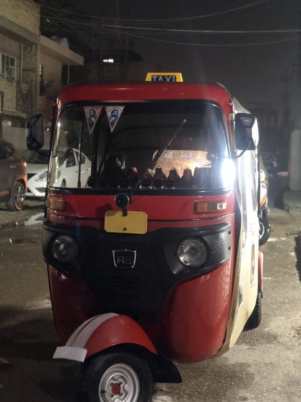 السلام عليكم تكتك للبيع موديل 2018 شهر 8 تكتك نضيفه بيه تخم تاير جديد جادر جديد باتري جديد كهربائيات كله شغاله تكتك يرادله ترتيب دوس تعمير ما معمره وكلاجات تعبانه للبيع سعره 500 5 خمسه وخمسميه شراي خاص او اتصال *********** مكاني بغداد الجديده
