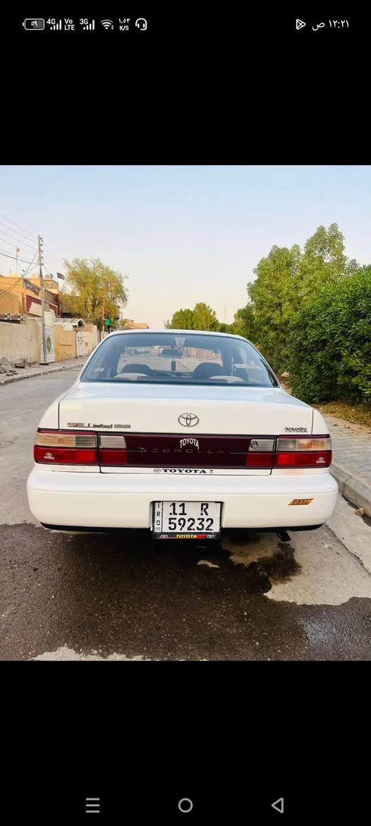 السلام عليكم كورولا للبيع موديل 94 سياره مقفوله كفاله عامه على وضع الشركه رقم بغدادس الثانويه 30 مكينه كير حداديه مقفولات المكان واسط نعمانيه رقم الهاتف ***********

