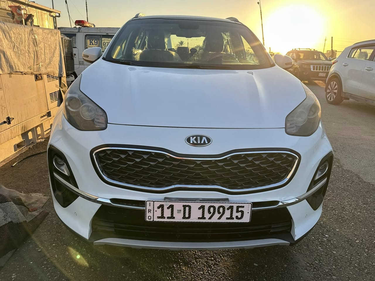 سلام عليكم كيه اسبوتج موديل ٢٠١٩ فول  بصمه فتحه كشن كهربائي شفتات. سايدبركي بصمه سياره من الشركه مستلمه على ايدي ماشي ٨٥ الف بيه بارد  بل باب الخلفي اوطلقه بل بنيد مكحله بكارت سيار جديد مكيه اوكير ما مفتو بيه برغي كله على وضع الشركه  تحويل ثاني يوم  قبل ٣ اشهر بدلت رقمه هزه جديده السعر ١٩٥ عنواني بغداد قرب فلكته حي النصر  هاتف ***********
