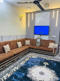 تخم حرف L خمس قطع   10 مقاعد موديل تركي شغل درجة أولى السعر ٣٠٠ ألف بي...