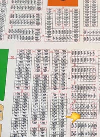 قطعه للبيع توزيع الخطوط المساحه 250 شارعها 14 السعر 86 وبيها مجال للاس...