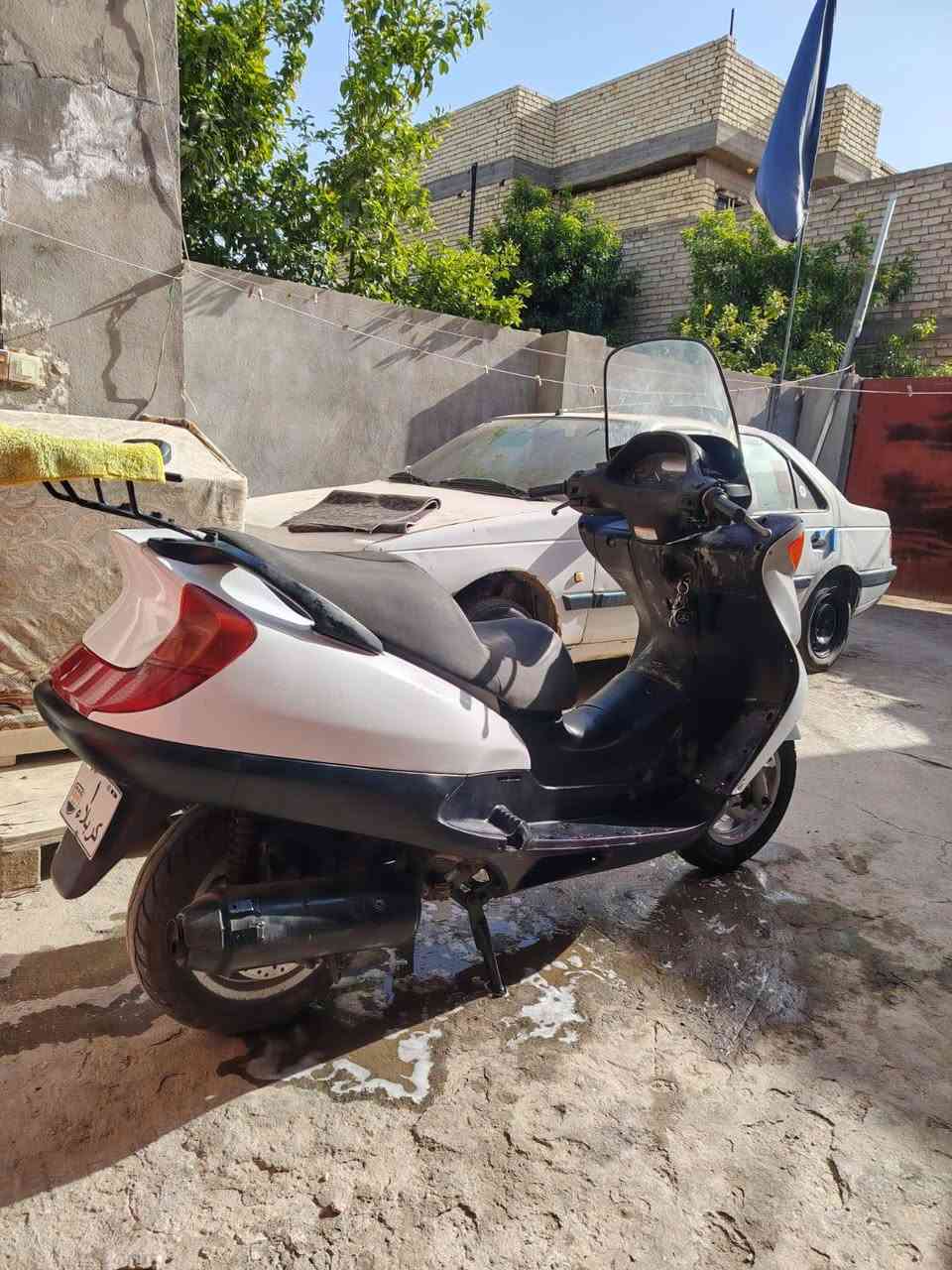 السلام عليكم ورحمه الله وبركاته 💫
للبيع دراجه فور سايد 🛵
دراجه كاملا مكمله من محرك وكهربائيات شرط الفحص 
دراجه مفتوحه مره وحده قبل شهر وخير من الله شرط الفحص دراجه مالك أول يعني مامتعوبه مال جني 🟩 
دراجه عليه اضافات وكماليات مامذكوره بل منشور🟩
دراجه صنع ياباني ياماها 🟩
دراجه معدل وشلعه 🟩
سرعه دراجه 140🟩
بيه هواي أشياء مامذكوره بل منشور 🟩 
السعر :650💰
العنوان بابل قضاء المسيب 🟩
الاستفسار عن دراجه اتصال على الرقم 
***********📞

ملاحظه  (مكلف بل نشر )
