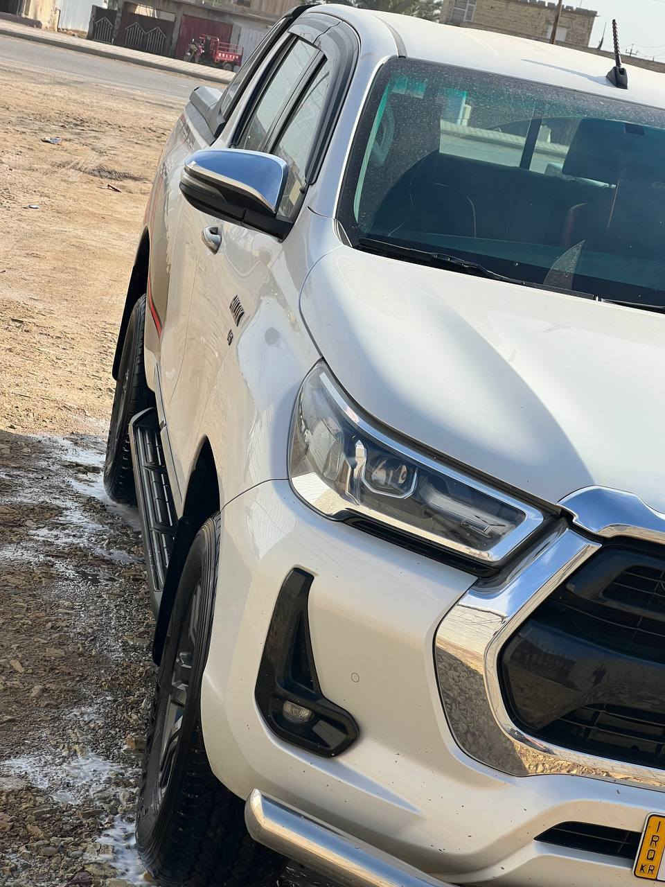 للبيع هيلوكس موديل 2021 TRD محركV6 سياره كفالة عامة رقم سليمانيه تريد تحويل تريد وكاله: السعر 330$:(***********)
