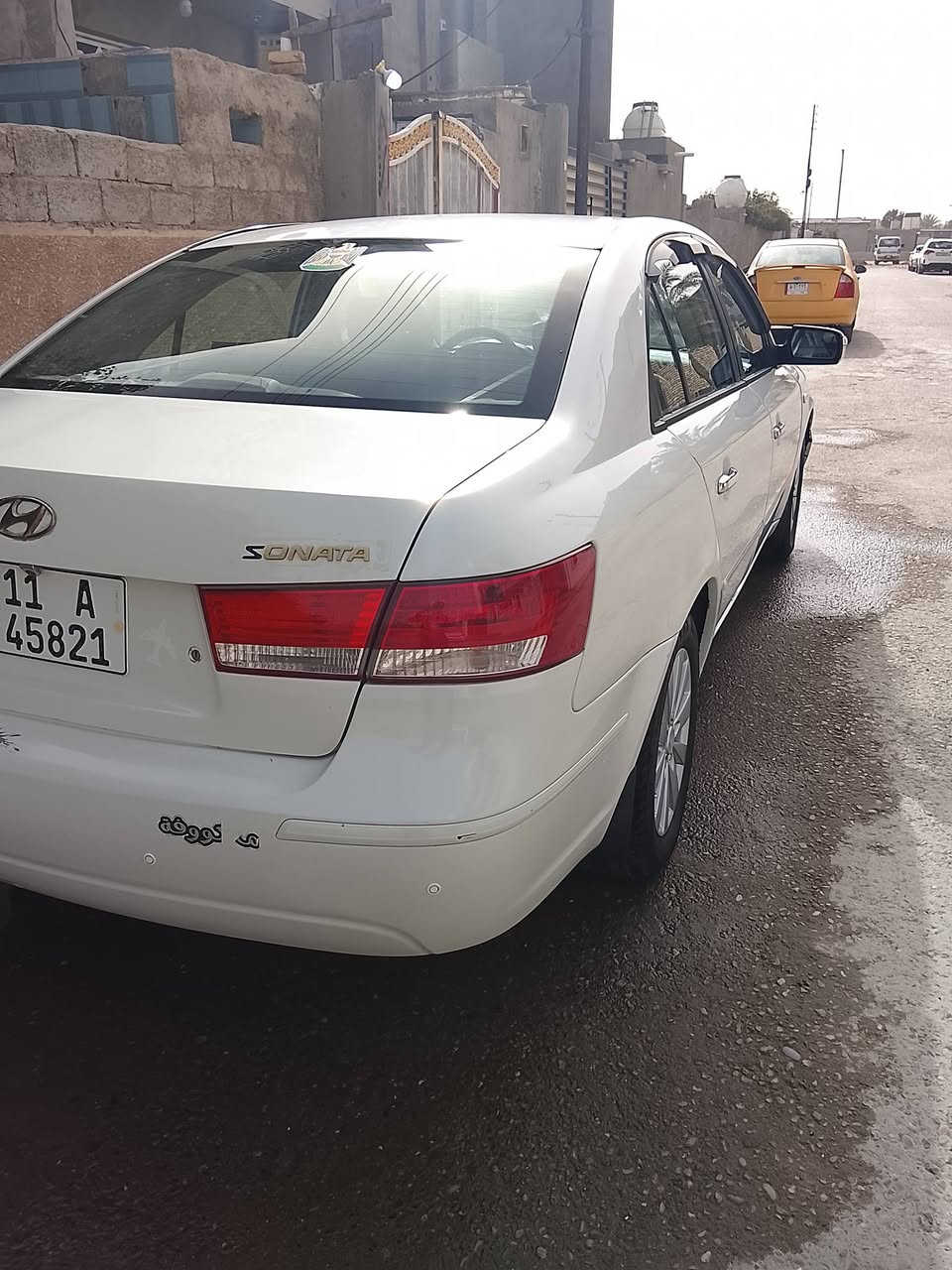 السلام عليكم سوناته للبيع موديل 2008رقم بغداد دولي محرك كيرخير من الله تبربد شغال  تخم تاير جديدماناقصه شي محرك الفين مصبوغه حزام للجماليه السعر 95وبيه مجال مكان بغداد تاجي تحويل مباشر ***********بي واتساب ***********
