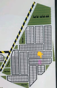 للبيع قطعة أرض مميزة في منطقة سكنية منظمة وفسيحة، كما هو موضح في المخط...