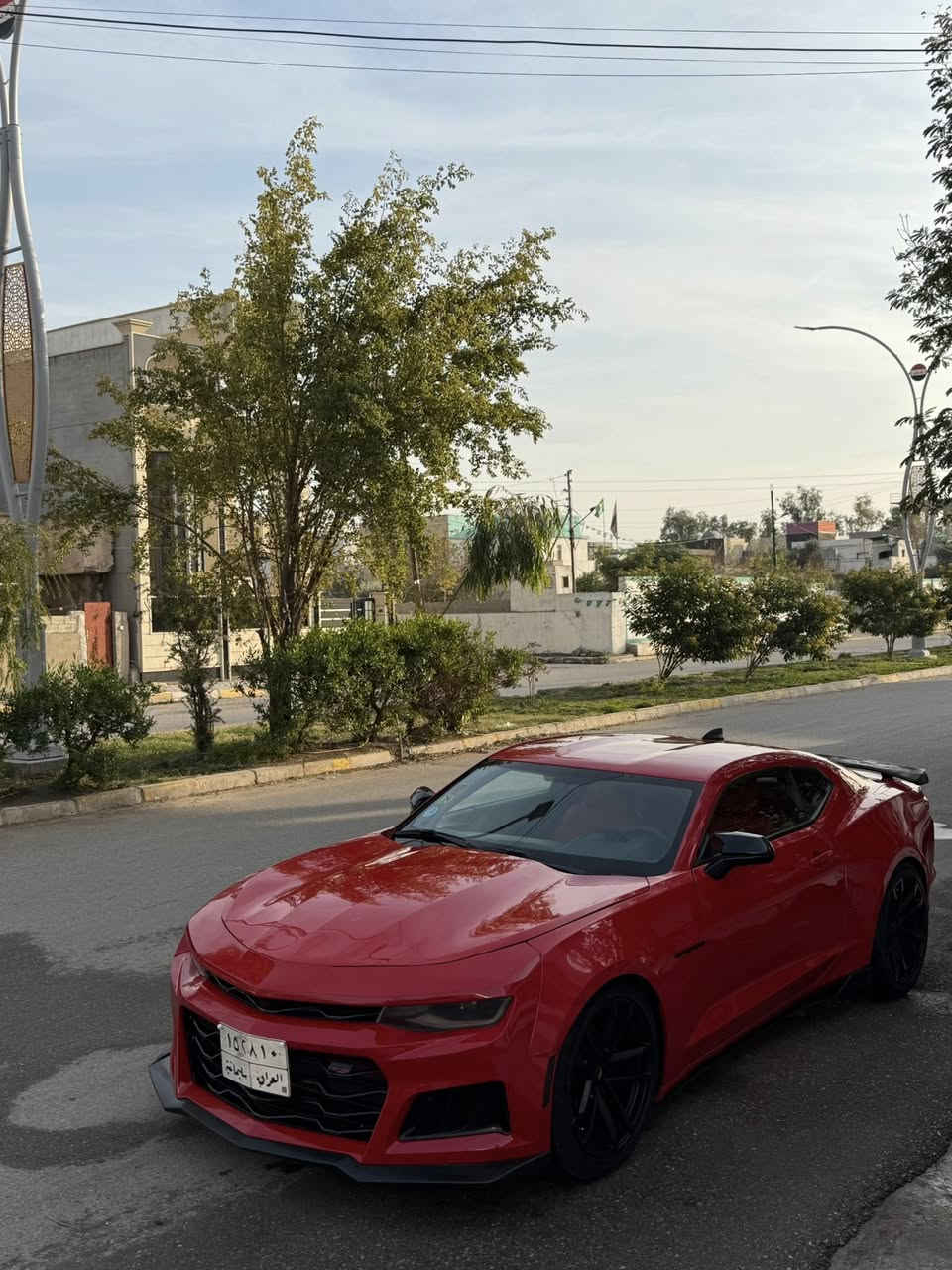 سلام عليكم 

كمارو RS 2020 للبيع 
ماشيه 35 الف 
محدث zl1 كامل 
محرك 4 سلندر توربو 
مواصفات شاشه جبيره كامره دواره داخل جلد احمر تشغيل عن بعد دبل اكزوز شفتات بصمه سايد بريك بصمه 
السياره بدون اي نقص 4 تايرات جديد كير محرك صدر و كهربائيات كلها شرط بدون اي نقص السياره مناقصها اي شي 
سنويه و ژنكه جديد 
السياره صبغ عام 
سعرها 106 بيها مجال 
مكانها كركوك 
رقم ***********
