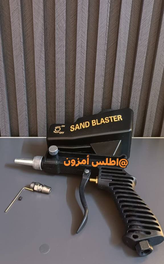 مسدس رمل ع الهواء لازاله الصدى و الطلاء 
متوفر بسعر 16 الف 
متوفر توصيل الى جميع محافظات العراق 5 الف 
🔷للحجز خاص ماسنجر او واتساب
🔷رقم الواتساب ***********
