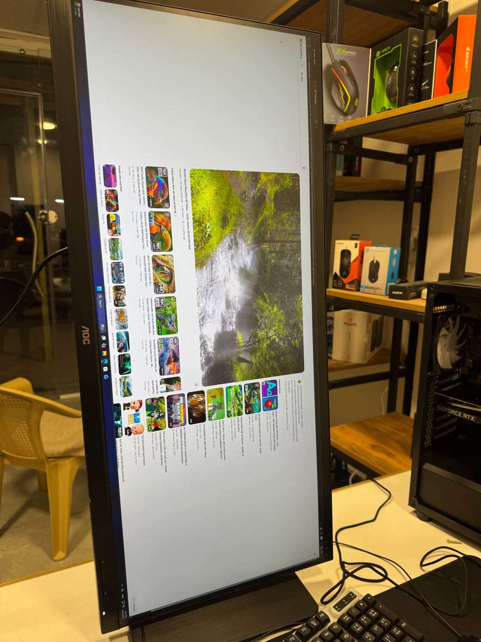 monitor AOC gaming
34inch 
ultra wide 
144hz
display port: 2k 144hz
HDMI: 4k 120hz
speaker 🔊
زۆر خاوێن و سەماعەش لە خۆیەتی  🔊 أربيل, العراق


**إذا كنت صاحب هذا الإعلان وتريد حذفه لأي سبب، رجاءا أرسل رسالة إلى الدعم الفني**