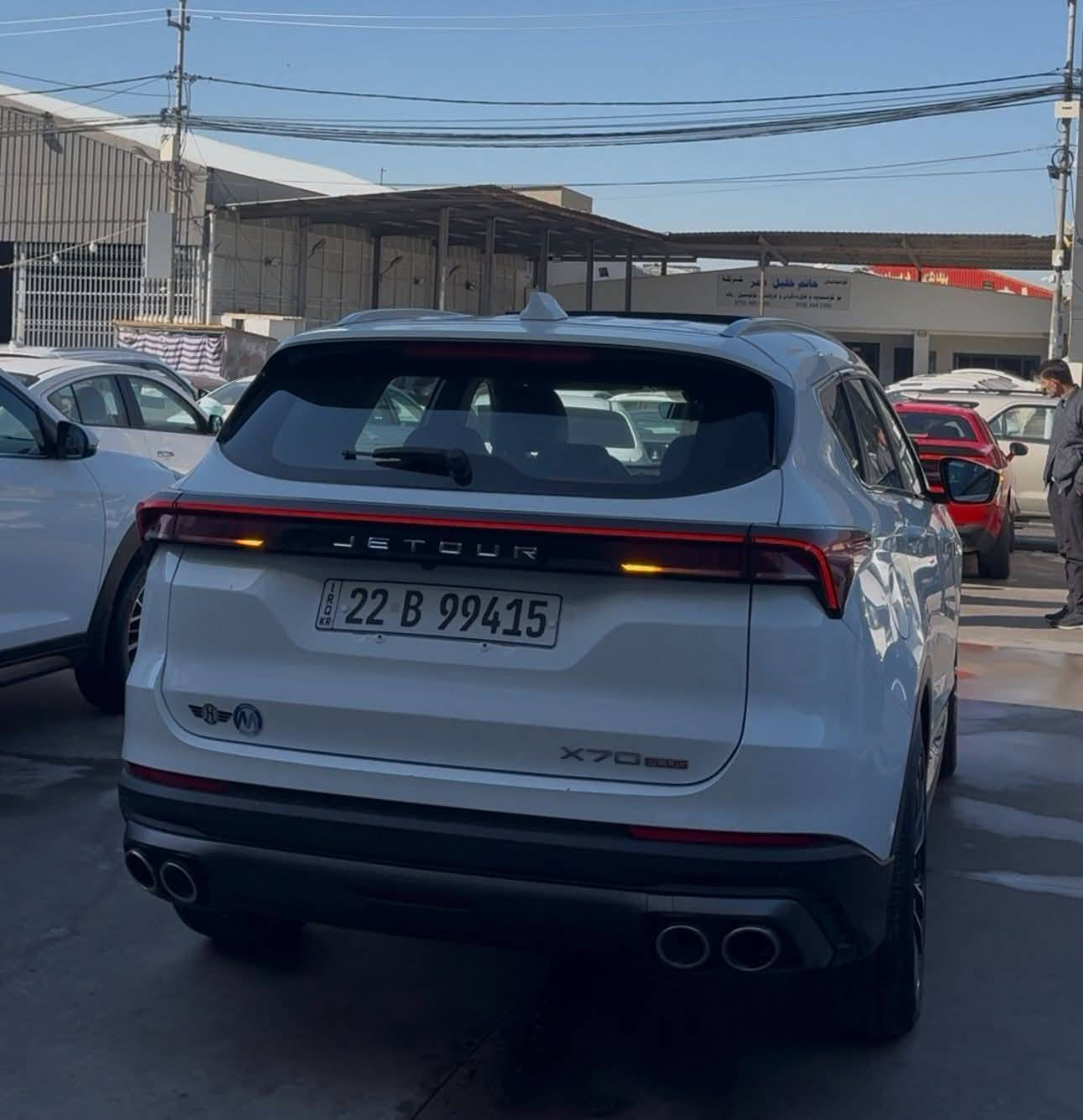 jetour x70 plus 2024
170💵
کلین تایتل✅ 
٨ سنوات الضمان شركة هارلم✅
☎️***********
مكان السيارة ::الموصل
