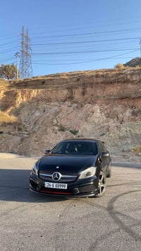 Mercedes amg نوع:a250 amg موديل:2014 سيارة وضع شريكة كوشن هيتر - شاشه ...