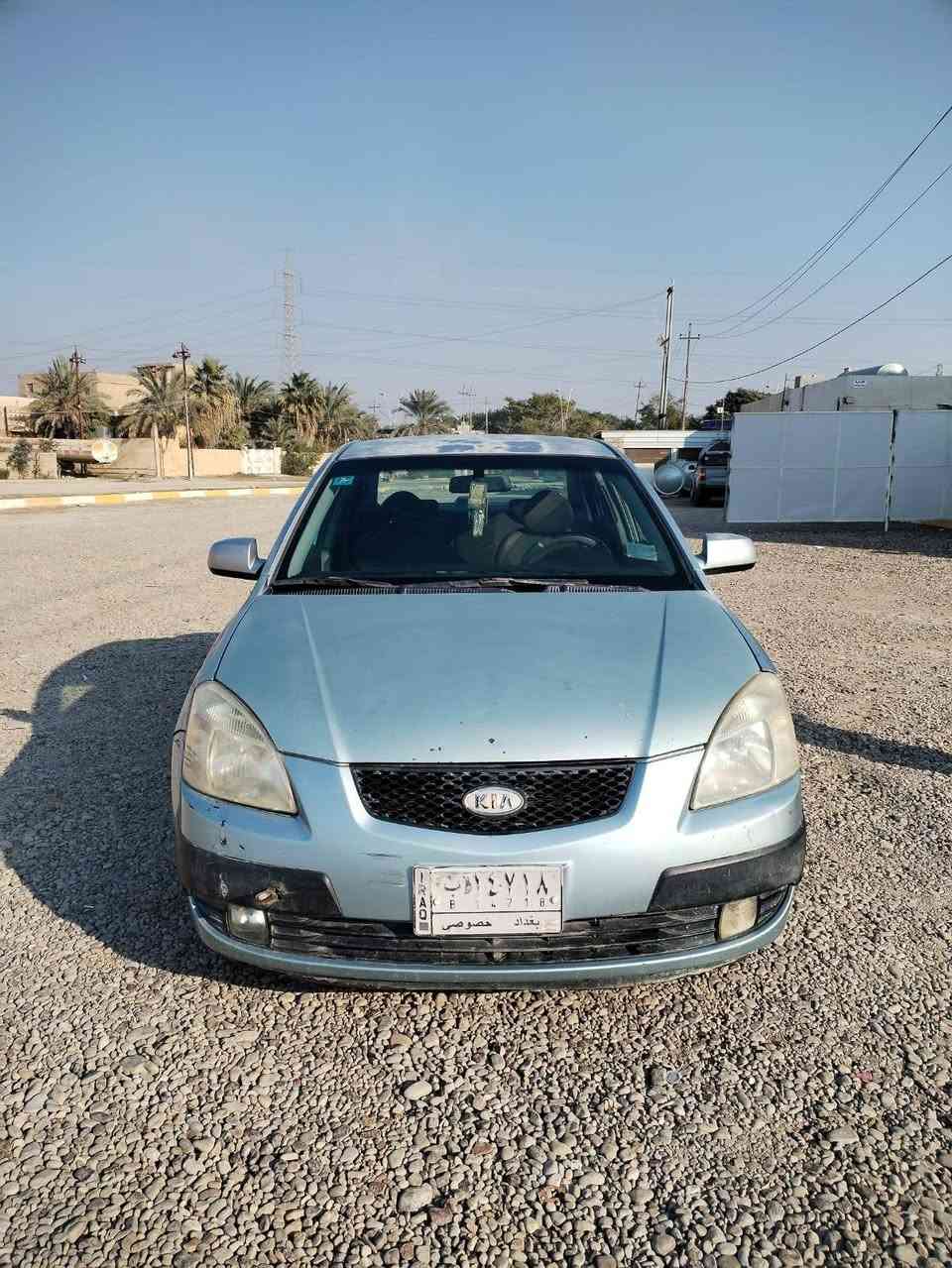 كيا ريو موديل ٢٠٠٦ بغداد خصوصي  بأسمنا محرك ١٦٠٠ كير اوتوماتيك  جام عادي  حادث جاملغ ايمن  صبغ باب ايمن وبنيد  صبغ ***********
