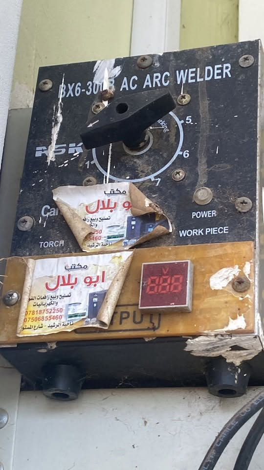 سلام عليكم
رافع قدرة 20 امبير مستخدم
سعر 85 الف وبيه مجال
*********** واتساب فقط

