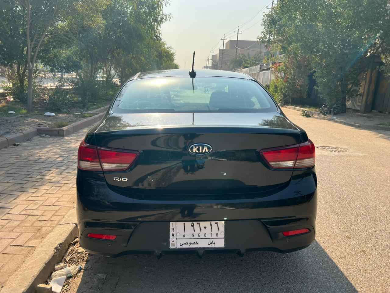 كيا ريو 2020 اسود رقم بابل بسمي بيها بس بارد السياره لبيل واحد الكير AT متواجد بغداد 
السعر 115 او بيها مجال 
***********
*********** بغداد, العراق

