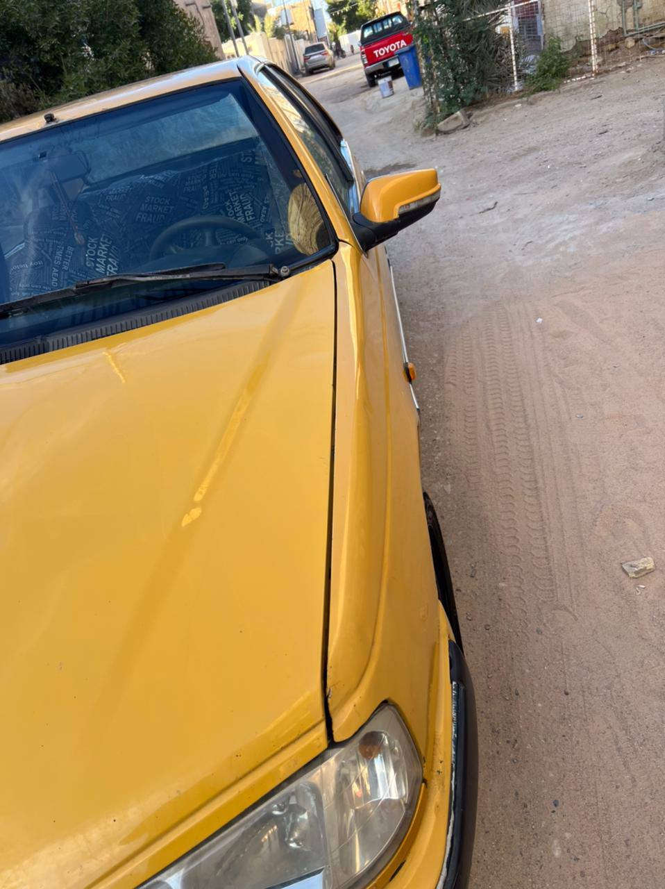 السلام عليكم بيجو بارص مديل 15 بيهه قليل خياس وبيهه بارد قليل وبنيد السياره جاهزه خير من الله السعر 38 وبيهه مجال مكان العماره ***********
