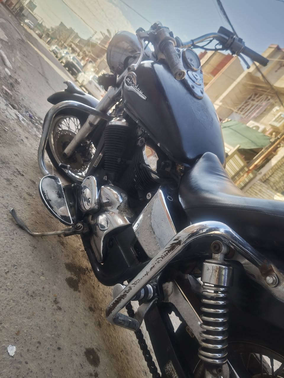 للبيع هوندا شادو 400cc كفاله عامه مرقم بغداد نقوصات بسيطه للأستفسار ***********
