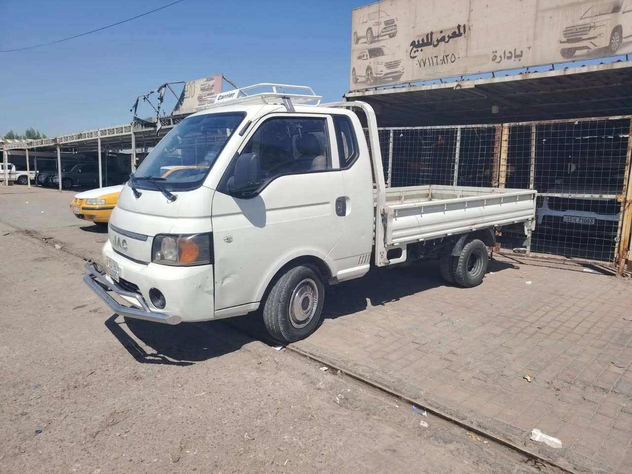 سلام عليكم كيه حمل
موديل ٢٠١٩
مكينه امسكر ٣٠٠٠
حاديه جديده 
تخم تاير جديد 
شاصي شرط الكفالة
مكينه وكير جديد
العنوان بغداد حي النصر
رقم ***********
