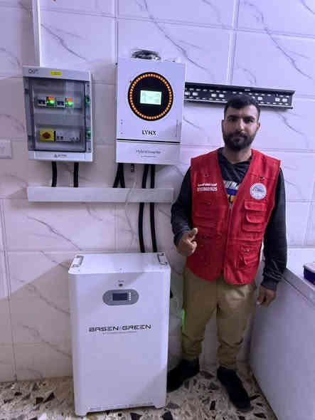 قامت شركة الجزيرة للطاقه الشمسية بربط منضومة طاقة الشمسية بمحافظه بغداد تاريخ النصب. 17/11/2025  بقدره ١٦ امبير ليلي ونهاري باستخدام افضل الاجهزه من افضل المناشئ العالميه وبضمانات حقيقية حيث تم استخدام بطارية من شركة بيسن گرين العملاقة ذات جوده وخلايا اصلية وانتاج سنه ٢٠٢٥ وبعدد دورات حقيقي يصل الى ١٠٠٠٠ دوره تفريغ وشحن وبضمان من الشركة المصنعه وشركتنا الجزيرة ١٠ سنوات حقيقي وانفيرتر  حجم ٦ كيلو واط بضمان سنتين من افضل اجهزه الانفيرتر المتوفره في الاسواق والواح من شركه لونجي رقم ١ عالميا في انتاج الالواح بحجم ٦٢٠ واط وبضمان لمده ١٥ سنه ويتم الربط بواسطه كوادر هندسية متمكنه وذات خبرة طويله في مجال الطاقة الشمسية كل تلك الجودة والقوة في منضومات الطاقة الشمسية تجدونها لدى ‏‪***********__***********‬‏ شركة الجزيرة للطاقه الشمسية
