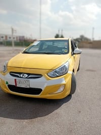 اكسنت موديل ٢٠١٤ وارد خليجي سياره بيهه جاملغ بدل  بيهه طخه بل جاملغ خل...