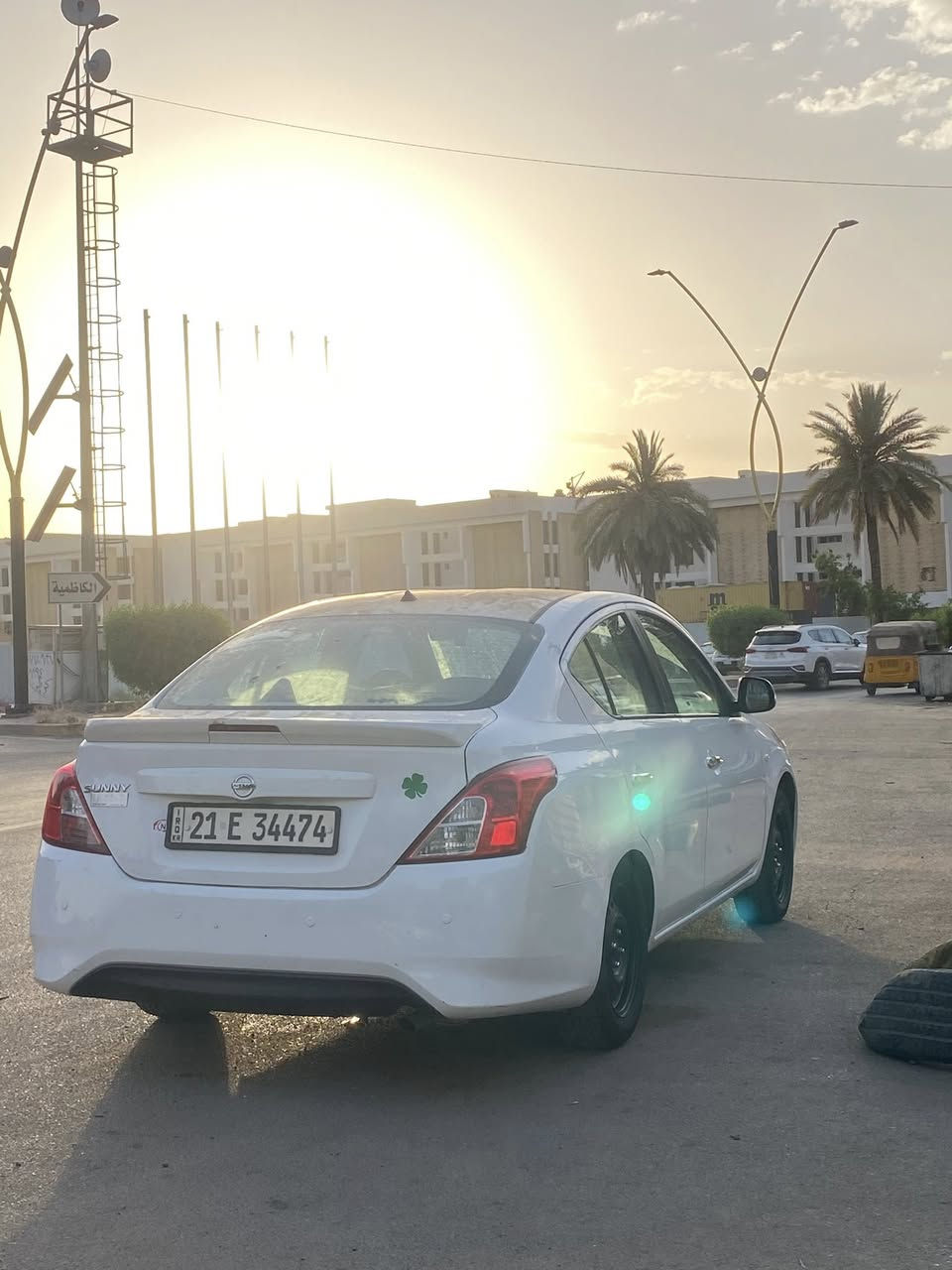 نيسان صني هندي 2021جاملغ خلفي ايسر وباقي كفاله عامه مكينه كير تبريد صدر كله كفاله سعر108 مكان بغداد ***********
