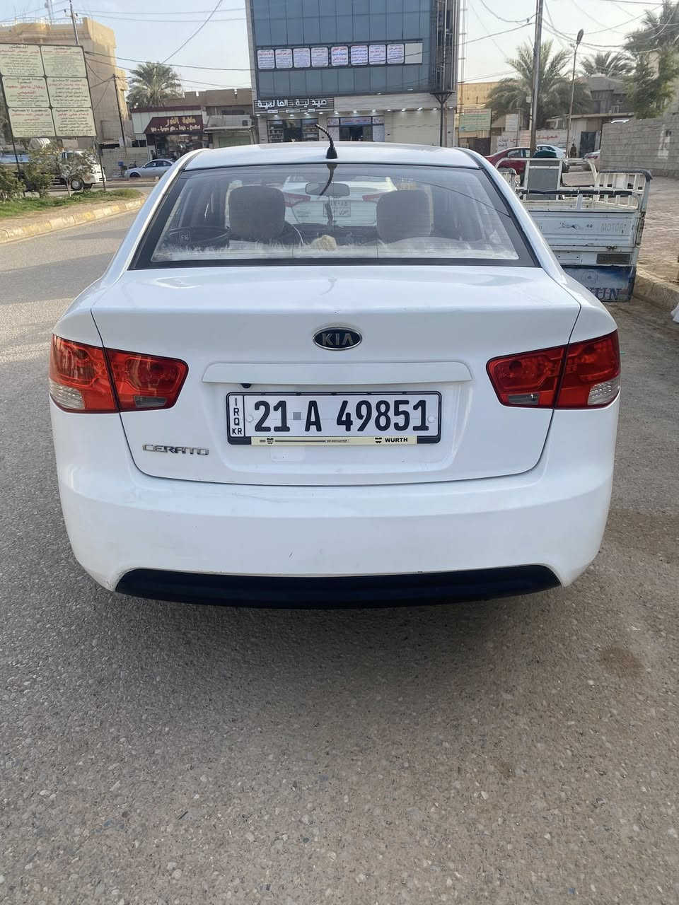 سيراتو
موديل 2012
خليجي 
مكينه 1600
سياره جديده 
السعر 104وبيها مجال للاستفسار 
***********
