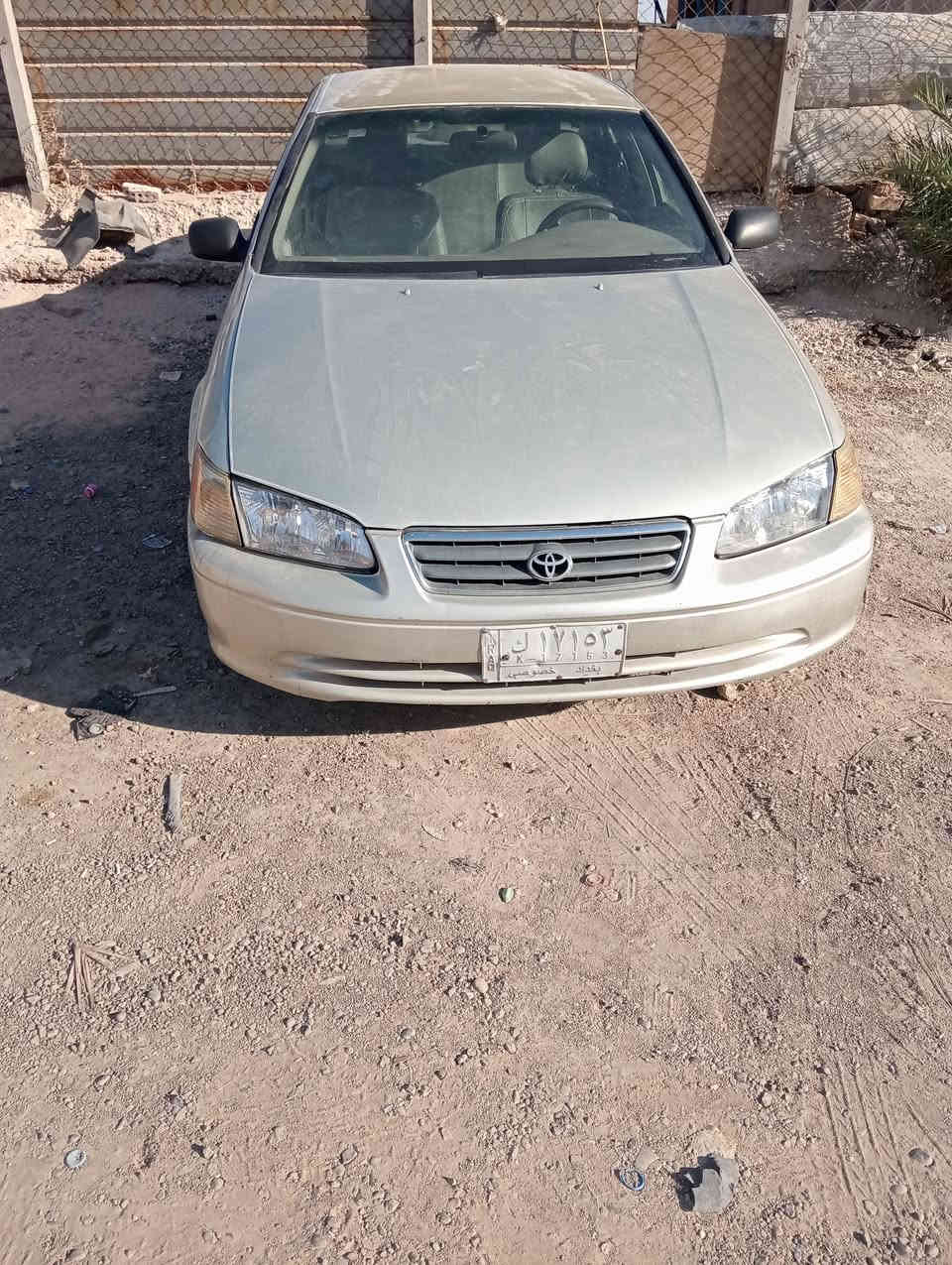 كامري موديل 2000 وارد امريكي مصبوغه عام وجارده القماره مكينه وكير جيدا جدا تخم تاير  تبريد ويه السويج صدر دبلات مشط استيرن كلهه جيده جدا شرط التحويل رقم بغداد بسمي 
تم تنزيل السعر 65ورقه مستعحل با البيع 
***********
