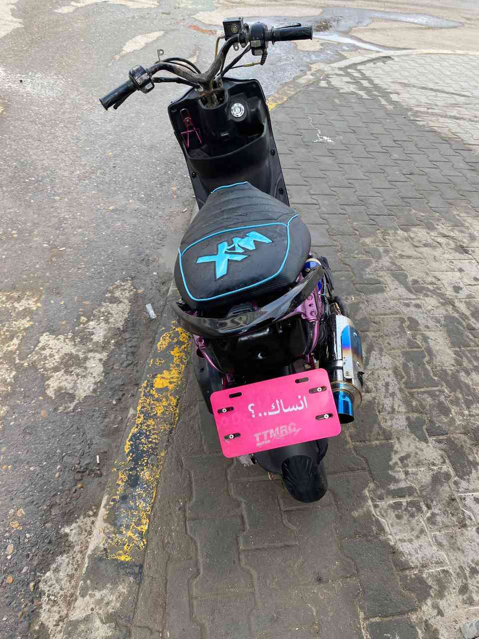 سلام عليك 
ماكس عدله مال لعب تعمير جديد 
دراجه ماعوزها شي شلع ومعدل خير من الله 
بوشه 55 نكره سلف بكل وكت كلشي شغال ضفيرتها كله واصله 
رايدها بـ600 وبيها مجال
مكاني بصره ابولخصيب *********** ابو الخصيب, البصرة
