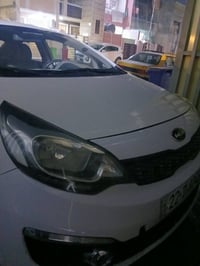 كيا ريو وارد خليجي 2017 محركه بي صوت ابيع بدون محرك السعر 80  رقم  ارب...