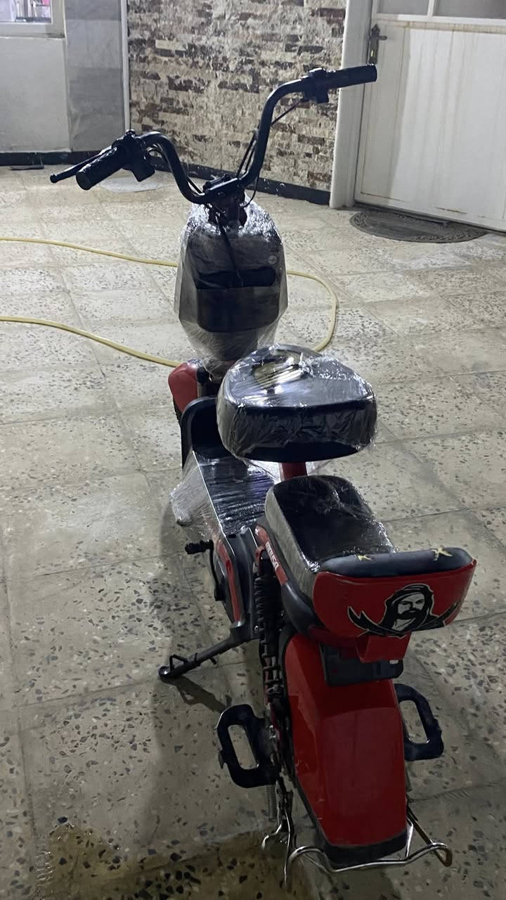 السلام عليكم ورحمة الله وبركاته
توفرت دراجه للبيع شحن حجم 14 
لون احمر 
سرعته45حقيقي 
مكاني كربلاء المقدسه الحر مجمع السلام السكني 
السعر صدمه 215الف وبيه مجال للطيبين  الرقم للتواصل *********** للتواصل واتساب و اتصال 📞 
*********** للتواصل واتساب فقط
