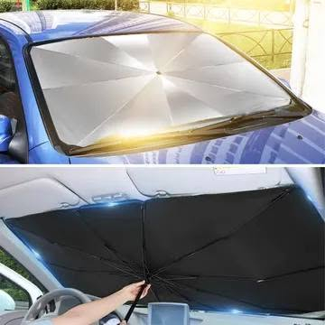 🚗☀️ عرض الصيف المميز لأصحاب السيارات ☀️🚗  

تعبت من حرارة الشمس وتراب السيارة؟ الحل صار يمك!

✅ مظلة شمسية للسيارة
• تحمي الدشبول والمقاعد من التشقق والتلف • تخفض حرارة السيارة لحد 30 درجة • تنفتح وتتسكر بثواني مثل الشمسية، ومتاخذ مكان 
✅ مكنسة كهربائية + منفاخ هواء 2×1
• شحن USB - تشتغل بدون وايرات • قوة شفط عالية للتراب والوصخ • منفاخ ينظف الزوايا الضيقة والفتحات • فلتر قابل للغسل 
💥 سعر العرض للقطعتين معاً: [ 35,000 ] دينار عراقي  فقط  
📦 التوصيل متوفر لكل محافظات العراق - [ 7,000 ] 
📲 للحجز راسل الصفحة

عرض مكنسة السيارة اللاسلكية ومظلة حجب الشمس
1. معلومات أساسية عن العرض
اسم العرض: عرض التوفير المتكامل للسيارة (مكنسة لاسلكية 3 في 1 + مظلة الزجاج الأمامي القابلة للطي).
الهدف من العرض: العناية الشاملة بنظافة السيارة الداخلية وحمايتها بالكامل من أشعة الشمس الحارقة والحرارة المرتفعة.

2. أولاً: مظلة سيارة لحجب الشمس (مظلة الزجاج الأمامي القابلة للطي)
المميزات والفعالية:
حجب فعال للشمس: تصنع المظلة من مواد عاكسة للأشعة فوق البنفسجية مقاومة للحرارة وعالية الكثافة، مما يحجب أشعة الشمس بشكل فعال ويحافظ على برودة السيارة من الداخل.
عزل حراري ممتاز: غطاء النوافذ الأمامية مصنوع من قماش التيتانيوم الفضي المركب عالي الجودة والذي يتميز بعزل حراري فائق ومعامل انكسار عالي للأشعة.
هيكل قوي ومتين: مصممة بهيكل ودعامات من فولاذ عالي الصلابة عالي الجودة وقماش من التيتانيوم الفضي لضمان الثبات وعمر استخدام أطول.
سهولة الاستخدام والتخزين: يمكنك بسهولة طي مظلة الشمس وتخزينها في أي مكان في سيارتك بكل سهولة (مثل درج السيارة أو جيوب الأبواب) دون إشغال أي مساحة تذكر.
التفاصيل الفنية:
اللون: أسود.
الخامة: معدن (فولاذ عالي الصلابة) + قماش تيتانيوم فضي مركب.
نوع الإغلاق: قابلة للطي.
الحجم: 57 × 31 بوصة (تناسب أغلب أنواع السيارات).


**إذا كنت صاحب هذا الإعلان وتريد حذفه لأي سبب، رجاءا أرسل رسالة إلى الدعم الفني**