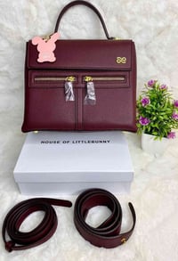 حقيبة جلدية • جديدة • بالكرتون